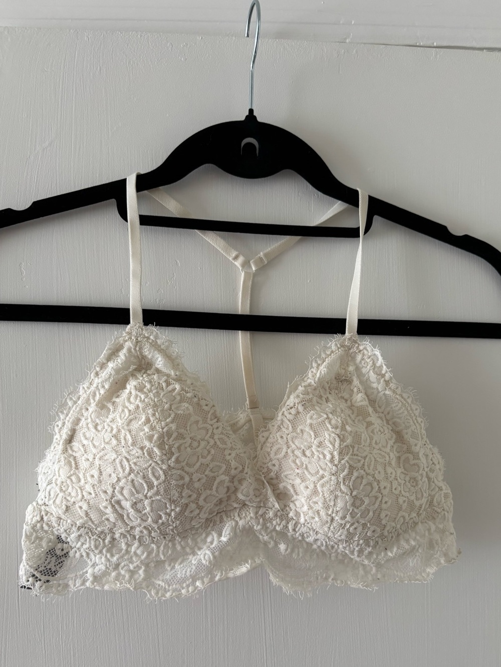 aerie Lace Bralette in Ivory